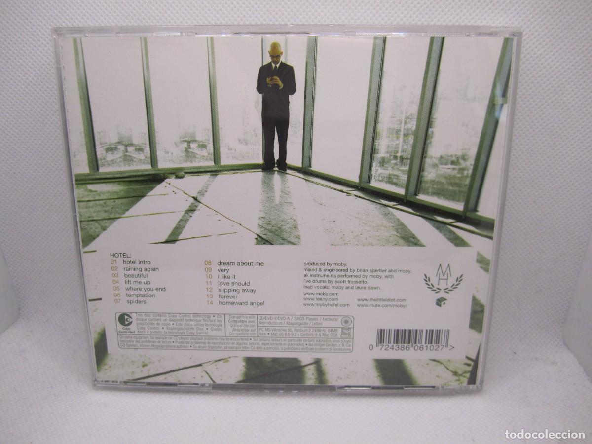 CDs de m&uacute;sica: cd moby hotel a&ntilde;o 2005 - Foto 3