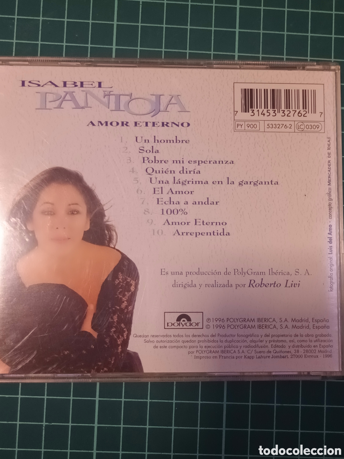 CDs de m&uacute;sica: Isabel Pantoja amor eterno - Foto 2
