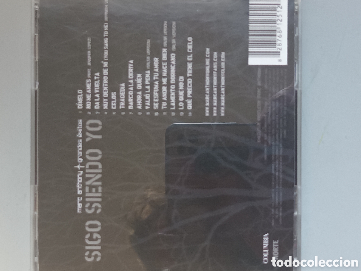 CDs de m&uacute;sica: Marc Antthony sigo siendo yo - Foto 2