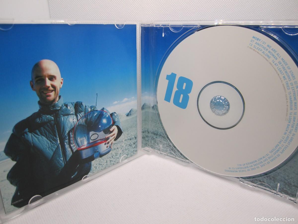 CDs de m&uacute;sica: cd moby 18 a&ntilde;o 2002 mute records - Foto 2