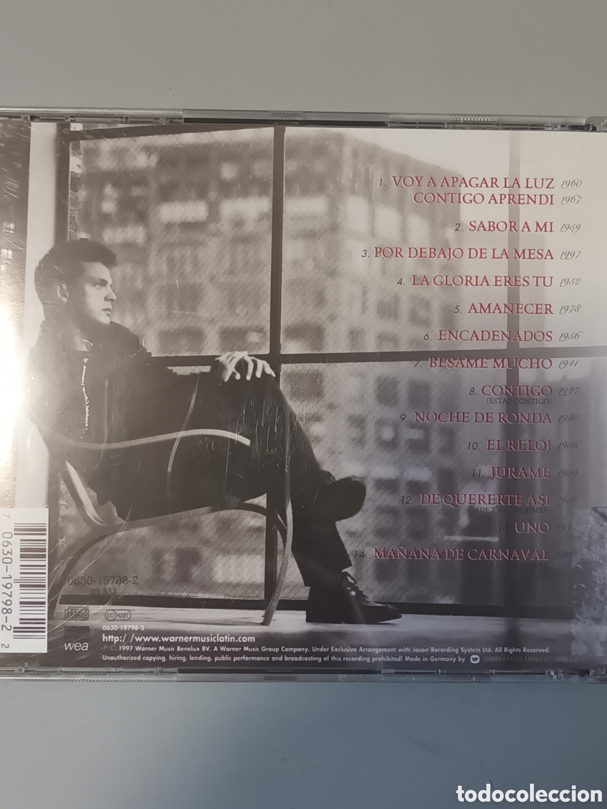 CDs de m&uacute;sica: Luis miguel romances - Foto 2