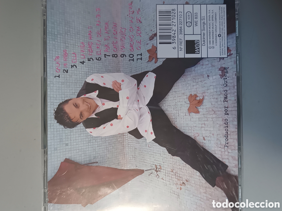 CDs de m&uacute;sica: Paco ortega cd musical - Foto 2