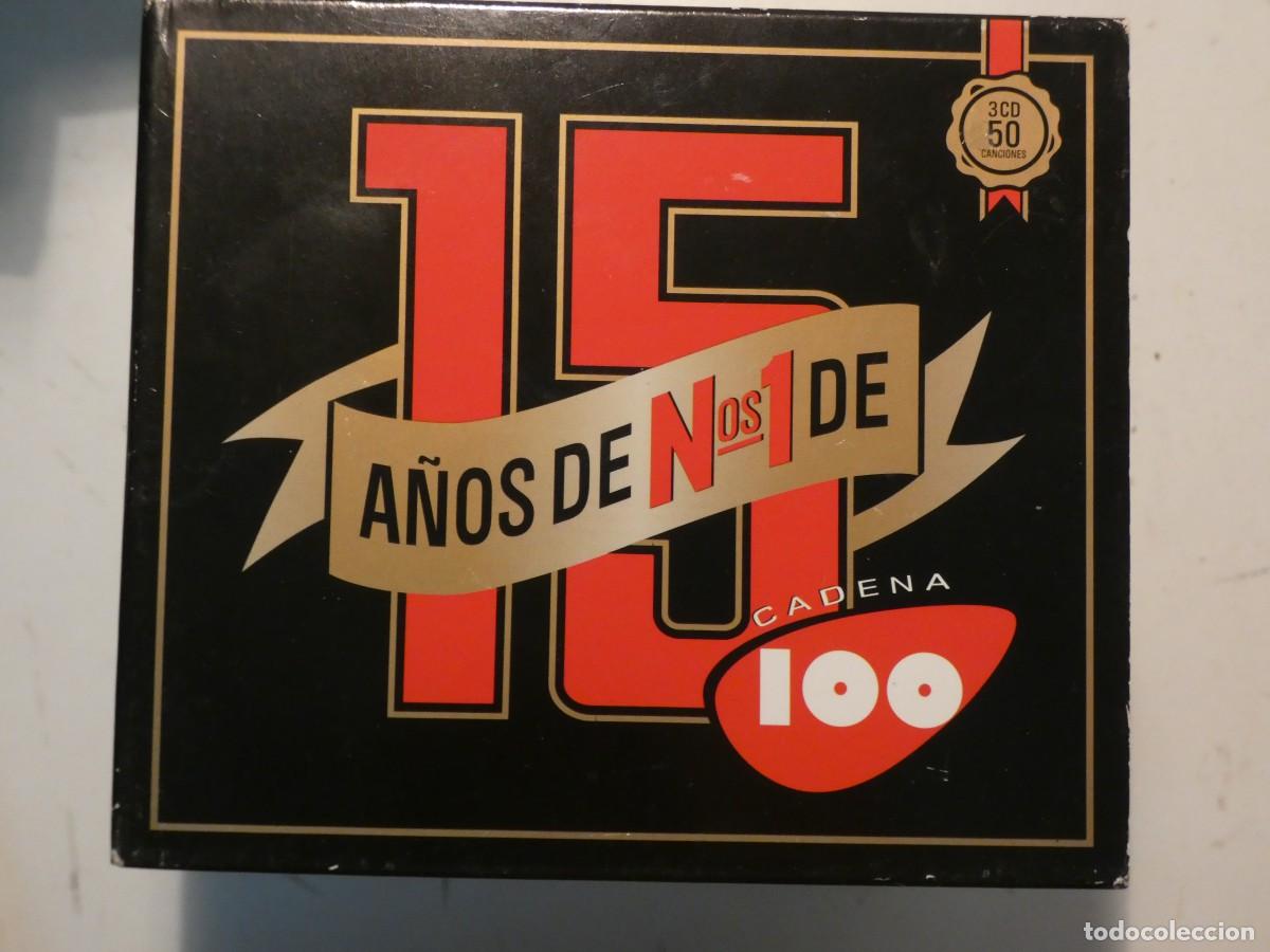Music CDs: ARKANSAS1980 BOXX393 CD ESTADO CORRECTISIMO 15 A&Ntilde;OS DE NOS 1 DE CADENA 100