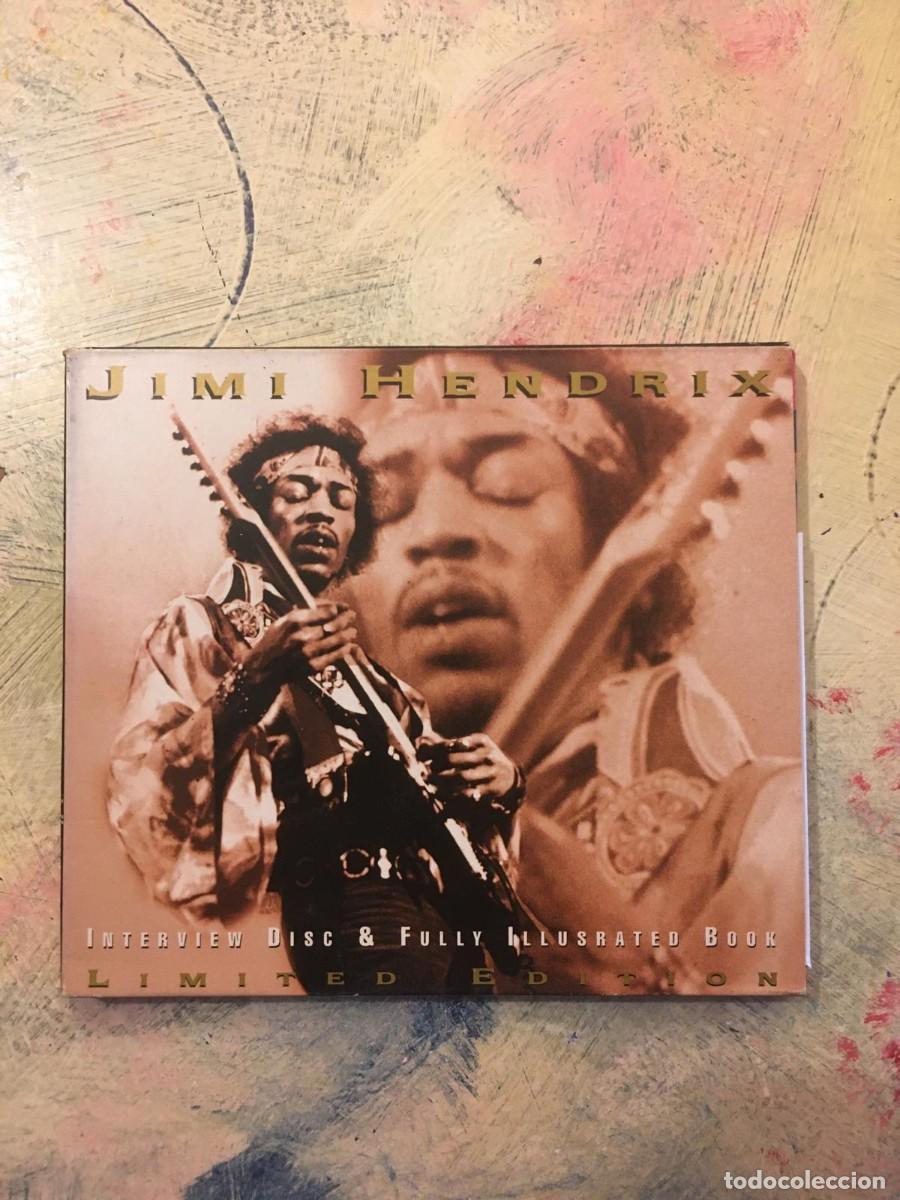 CDs de m&uacute;sica: Jimi Hendrix interview disc & fully illustrated book - Foto 1