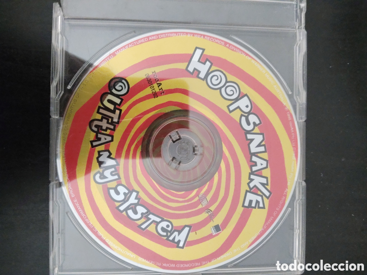 CDs de m&uacute;sica: Hoopsnake&nbsp;&ndash;&nbsp;Outta My System CD single 1995 - Foto 1