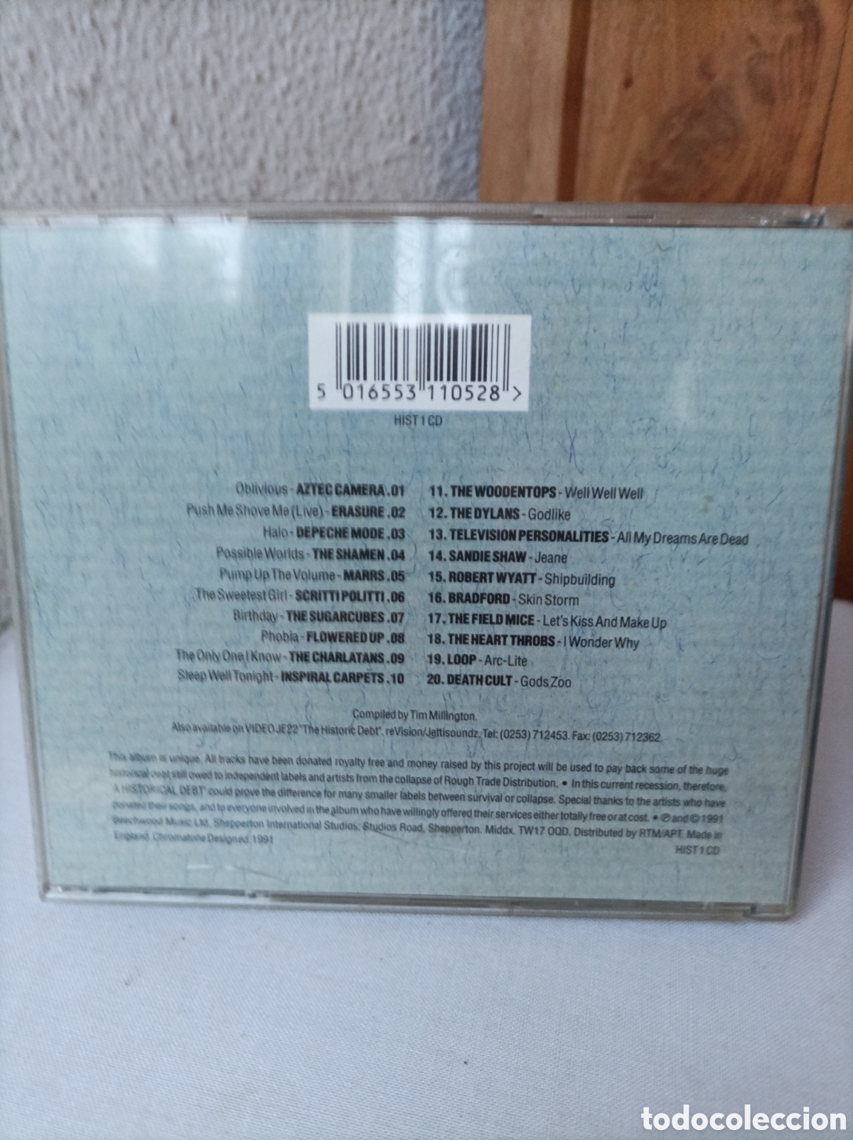 CDs de m&uacute;sica: A historical deht. Depeche Mode. Sugarcubes. - Foto 2