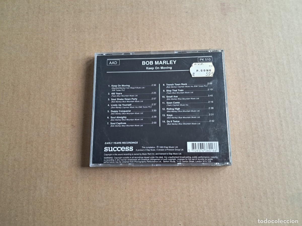 CDs de m&uacute;sica: BOB MARLEY - KEEP ON MOVING CD 1993 - Foto 3