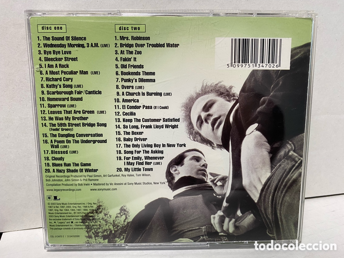 CDs de m&uacute;sica: Simon & Garfunkel - The Essential Simon & Garfunkel (2xCD, Comp) - Foto 2