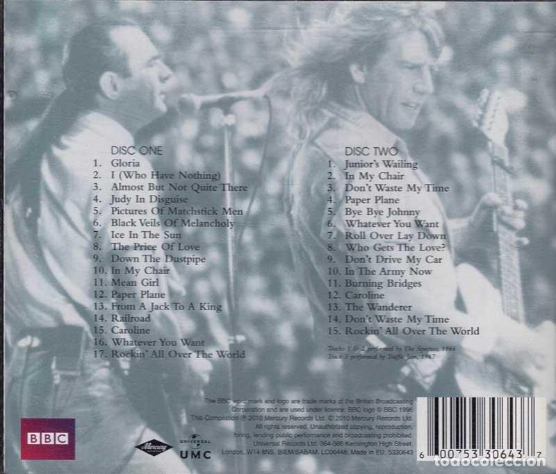 CDs de m&uacute;sica: Status Quo - Live At The BBC. 2 x CD - Foto 2