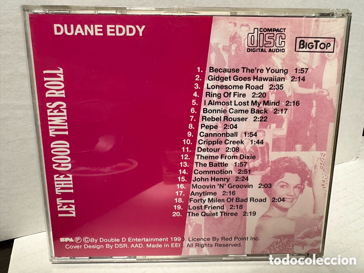 CDs de m&uacute;sica: Duane Eddy - Let The Good Times Roll (CD, Comp) - Foto 2