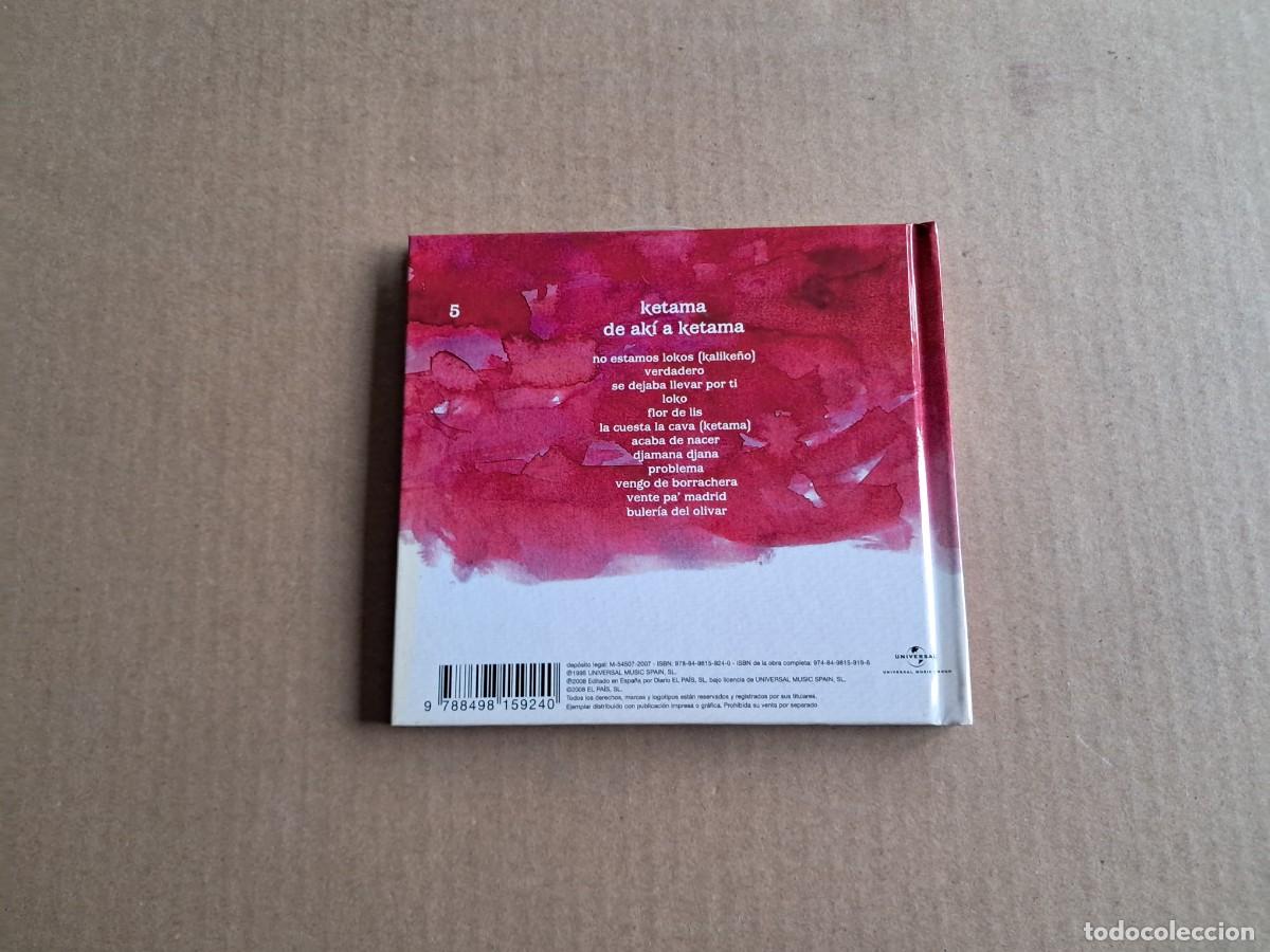 CDs de m&uacute;sica: KETAMA - DE AKI A KETAMA CD LIBRO 2008 - Foto 3