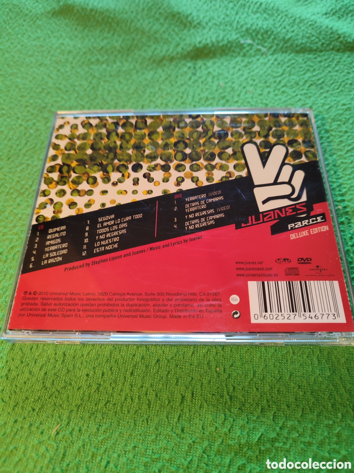 CDs de m&uacute;sica: Juanes - P.A.R.C.E Cd + DVD - Foto 3