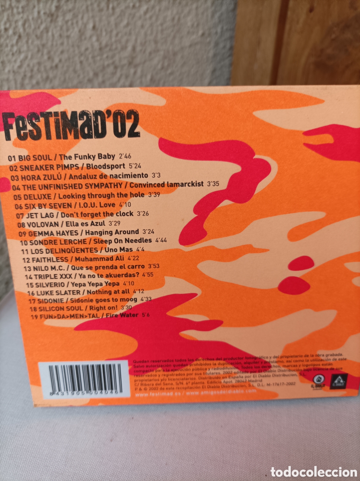 CDs de m&uacute;sica: Festimad2. Big soul. cd. - Foto 2