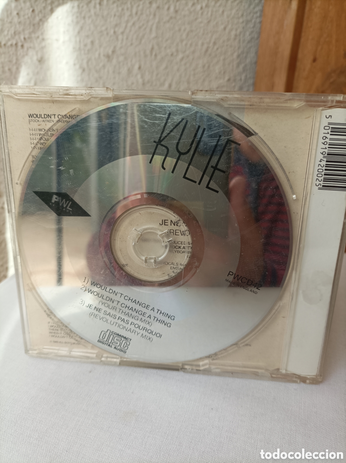 CDs de m&uacute;sica: Kylie Minogue. Wouldnt change a thing. Cd. - Foto 2