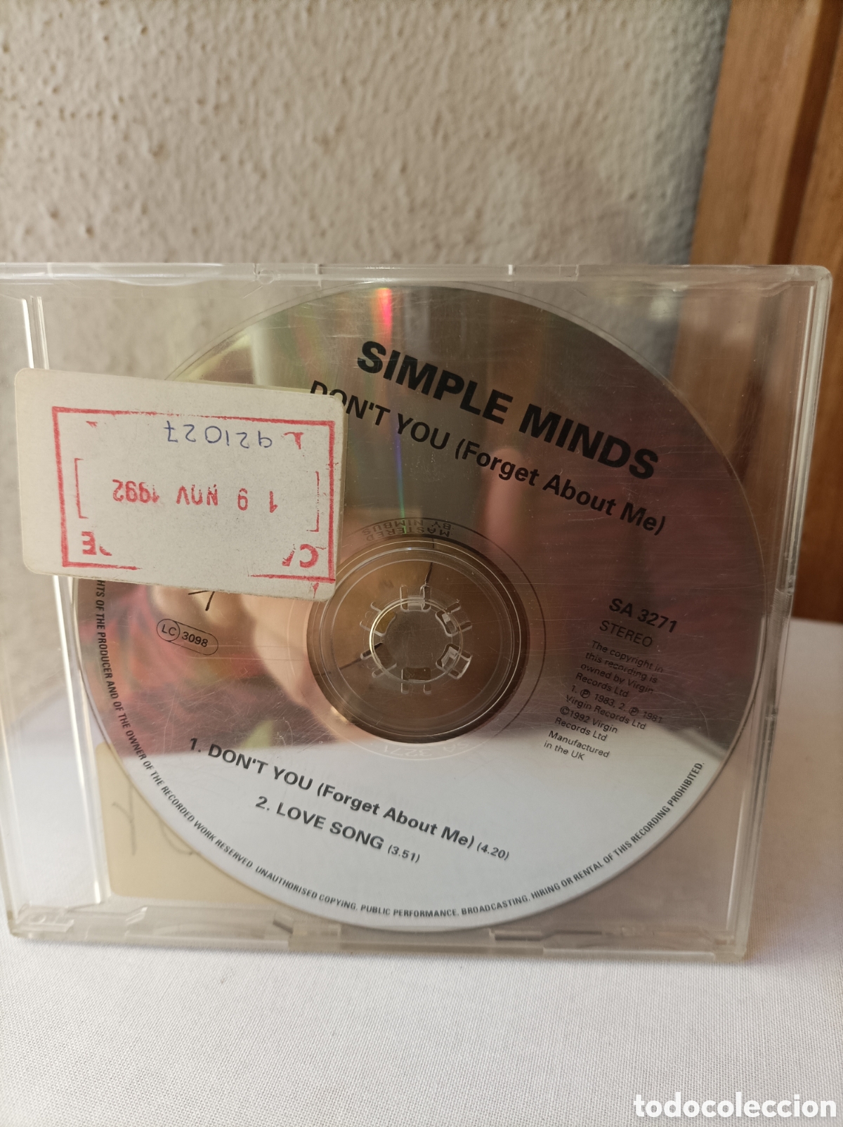 CDs de m&uacute;sica: Simple mind. Dont you. Cd promo. - Foto 1