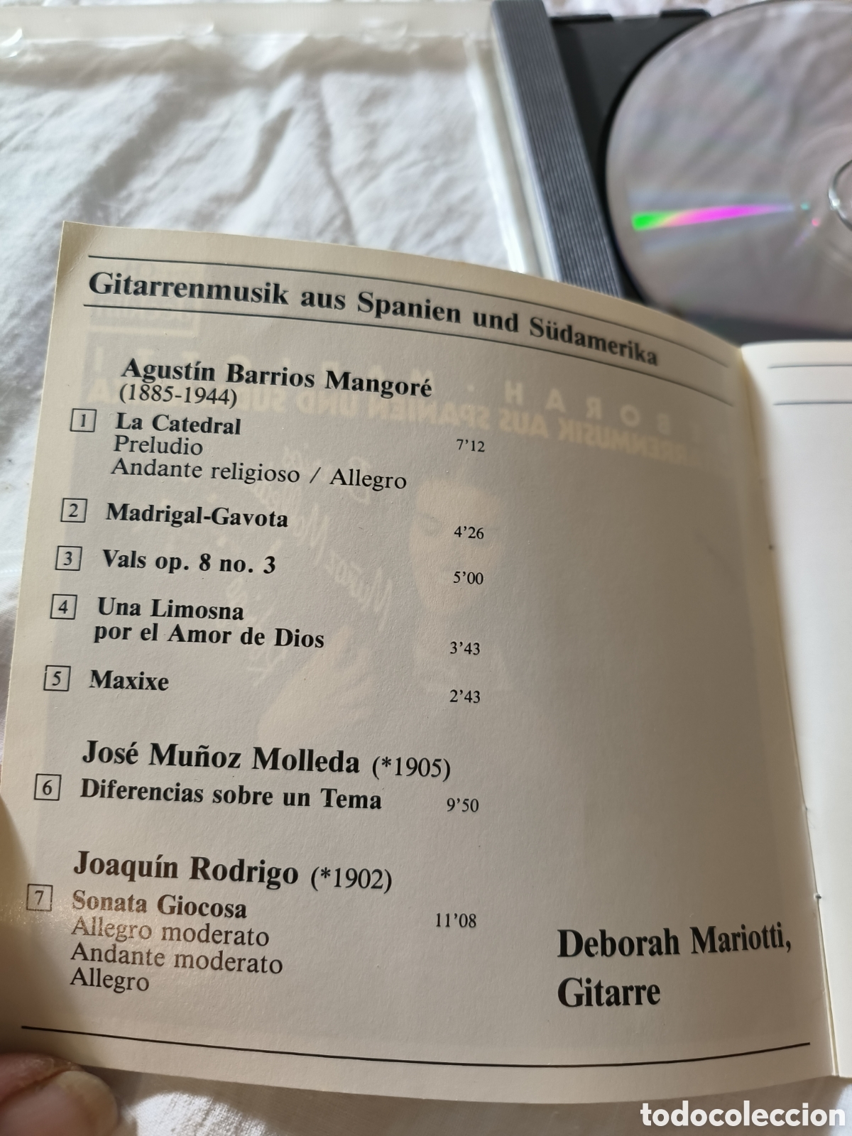 CDs de m&uacute;sica: CD Deborah Marriotti - Foto 5