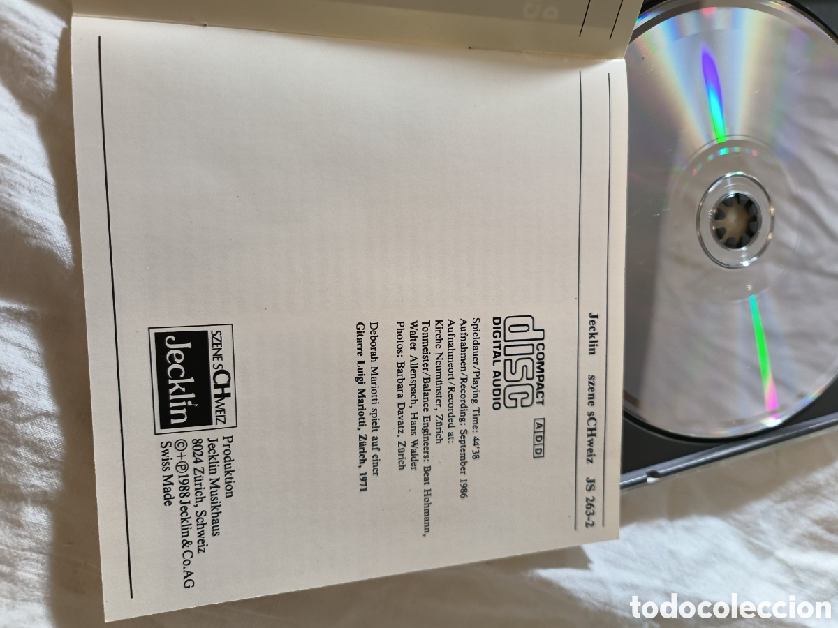 CDs de m&uacute;sica: CD Deborah Marriotti - Foto 6