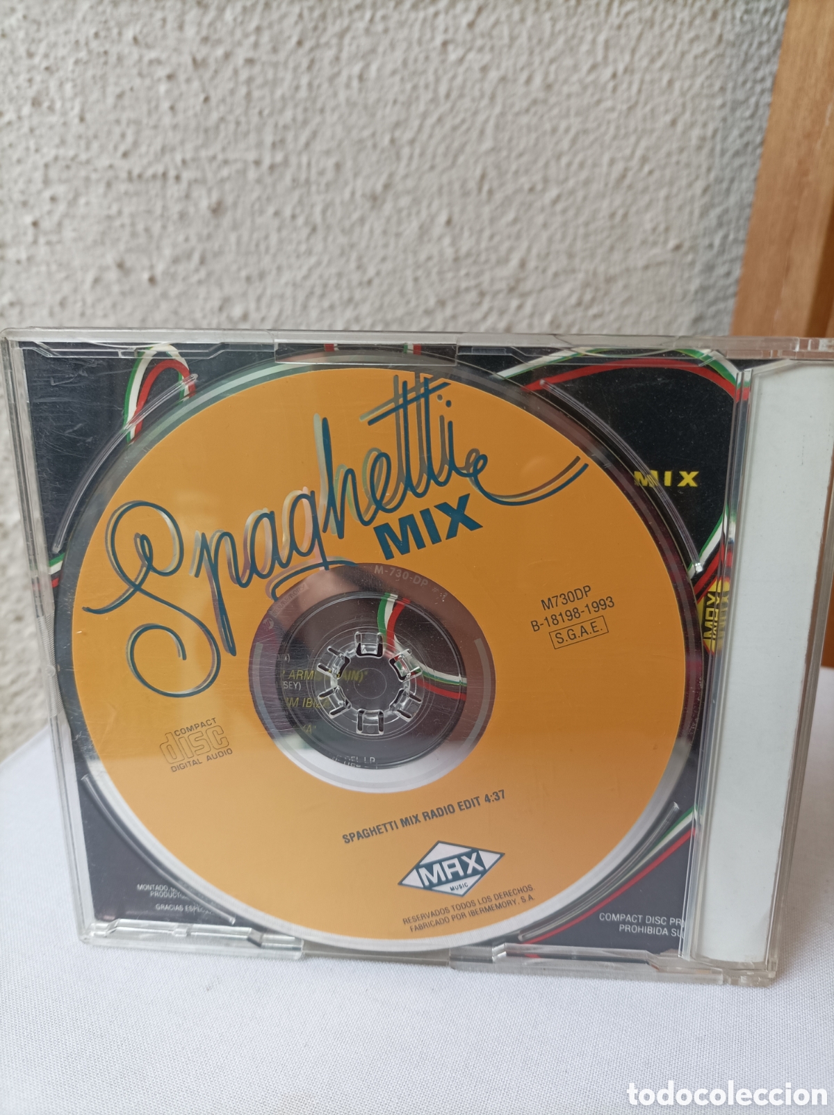 CDs de m&uacute;sica: Spaghetti mix. Cd promo. - Foto 2