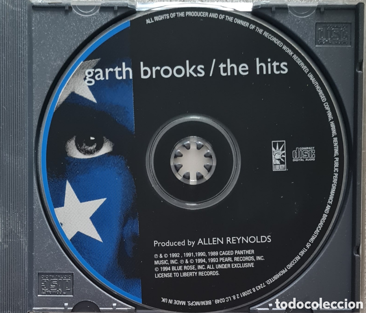 CDs de m&uacute;sica: CD - GARTH BROOKS - THE HITS - 1995 - Foto 3
