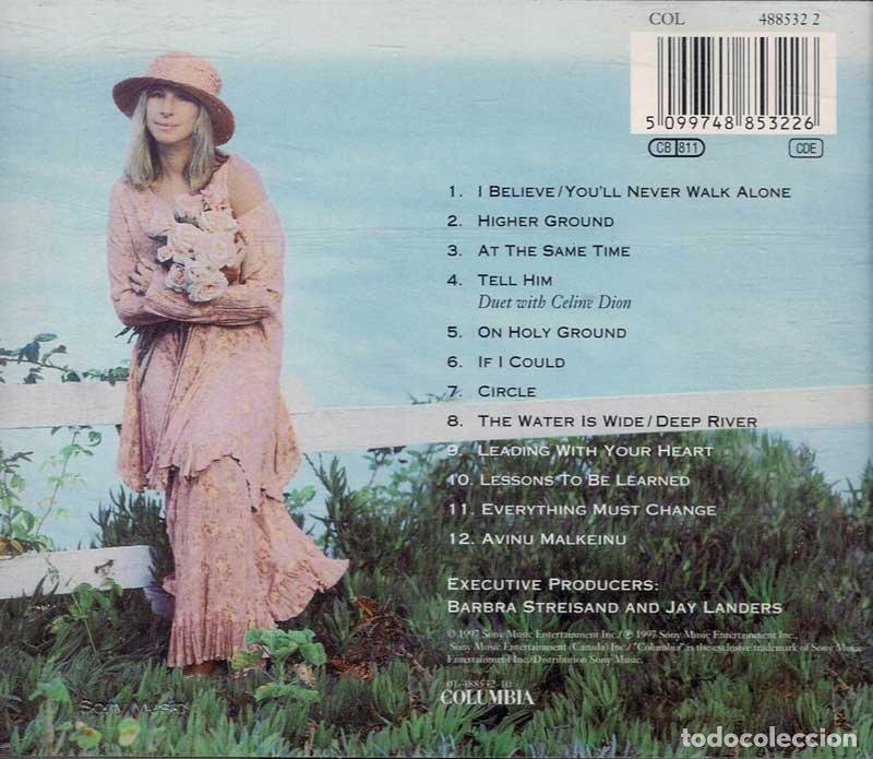 CDs de m&uacute;sica: Barbra Streisand - Higher Ground. CD - Foto 2