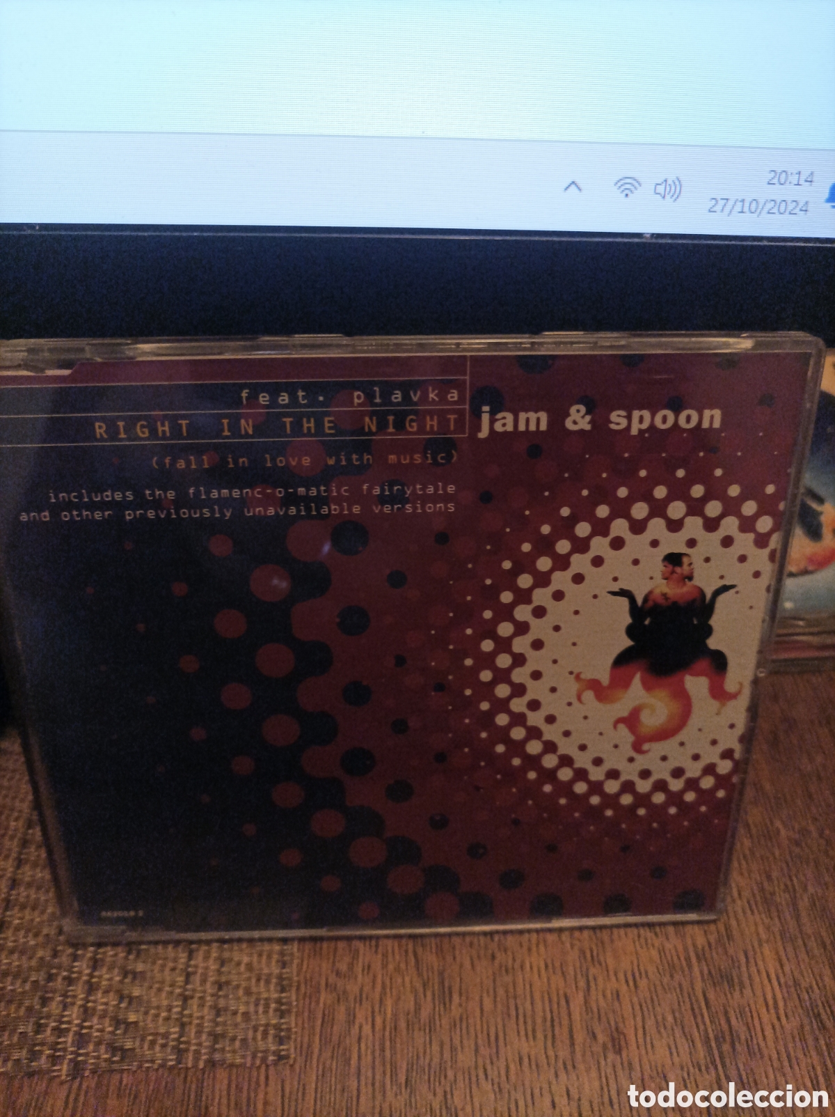 CDs de m&uacute;sica: Jam &spoon. right in the night. Cd - Foto 1