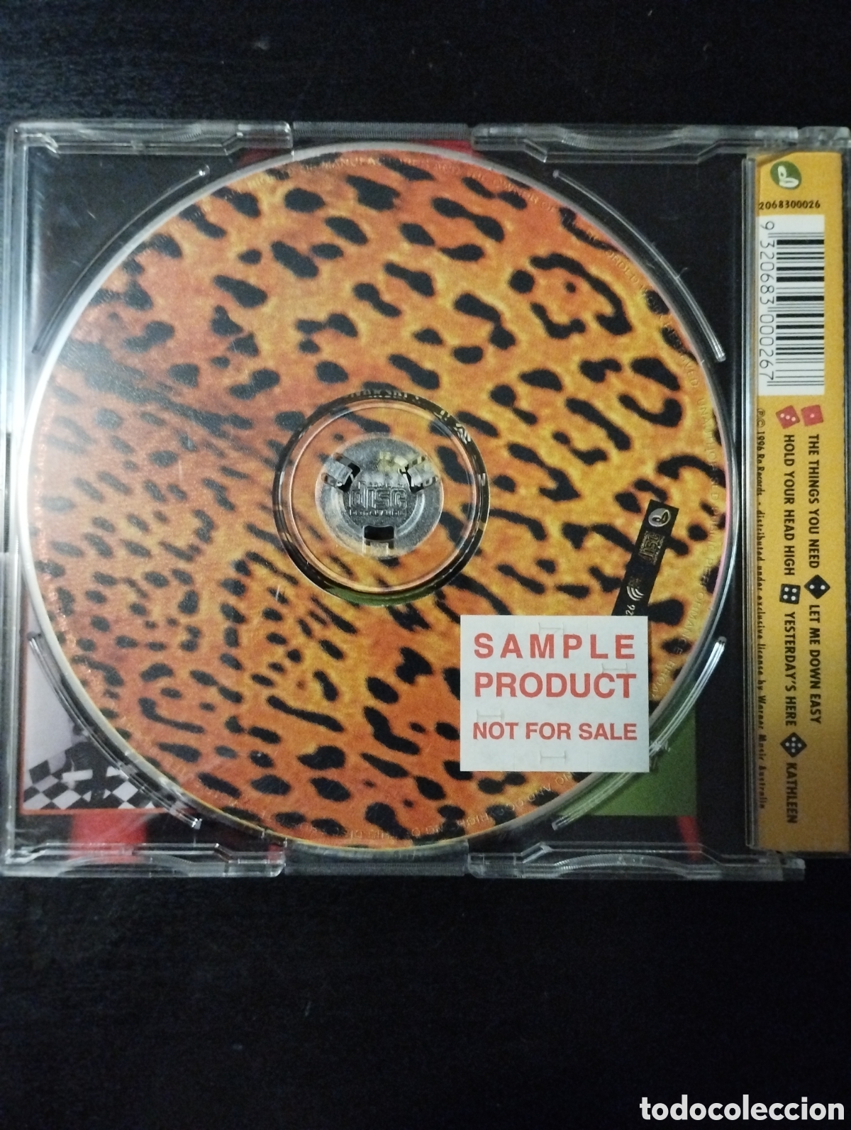 CDs de m&uacute;sica: The Jackson Code &ndash; The Things You Need. CD, Single, Promo. Australia, 1996 - Foto 3