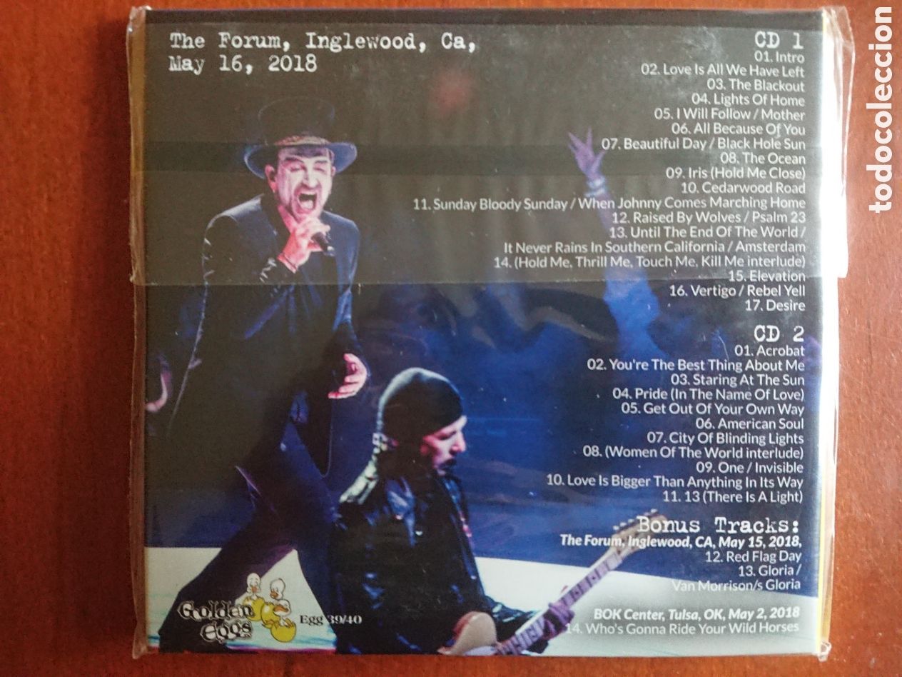 CDs de m&uacute;sica: U2 - experience + innocence Tour 2018 - Foto 8
