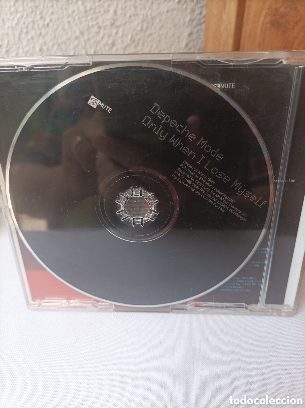 CDs de m&uacute;sica: Depeche Mode. Only when i lose myself. Cd promo - Foto 2