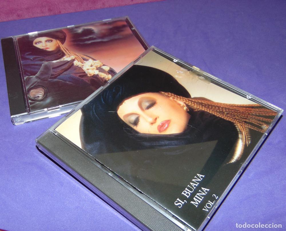 CDs de m&uacute;sica: Mina &lrm;&ndash; S&igrave;, Buana Vol. 1 y 2 - CDS - COMO NUEVO - Foto 1