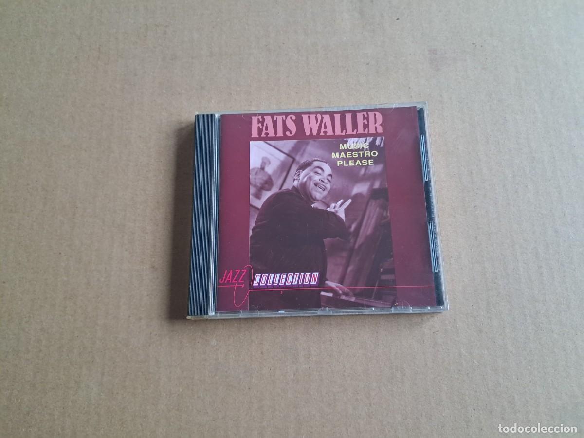 CDs de m&uacute;sica: FATS WALLER - MUSIC MAESTRO PLEASE CD 1990 - Foto 1