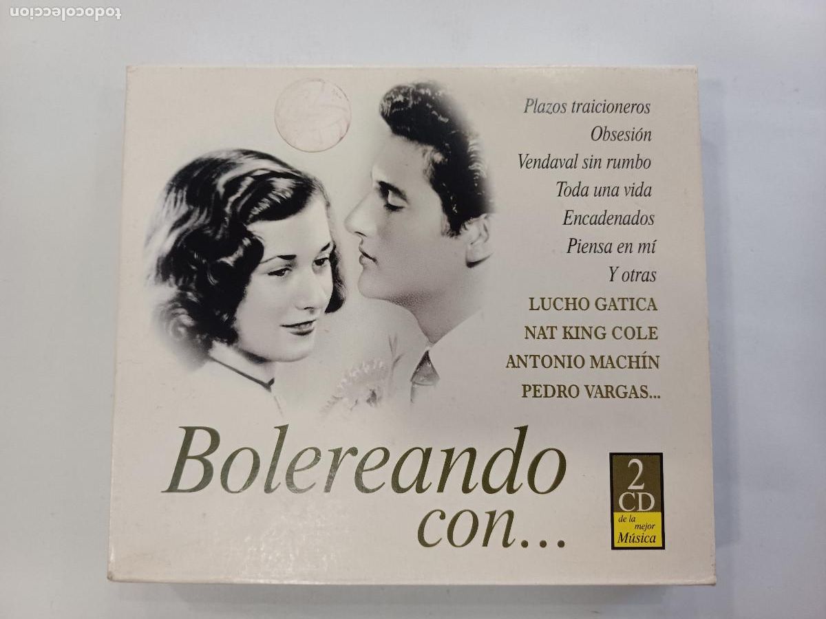 CDs de m&uacute;sica: BOLEREANDO CON.....LATINOS DE ORO/2 CDS. - Foto 1