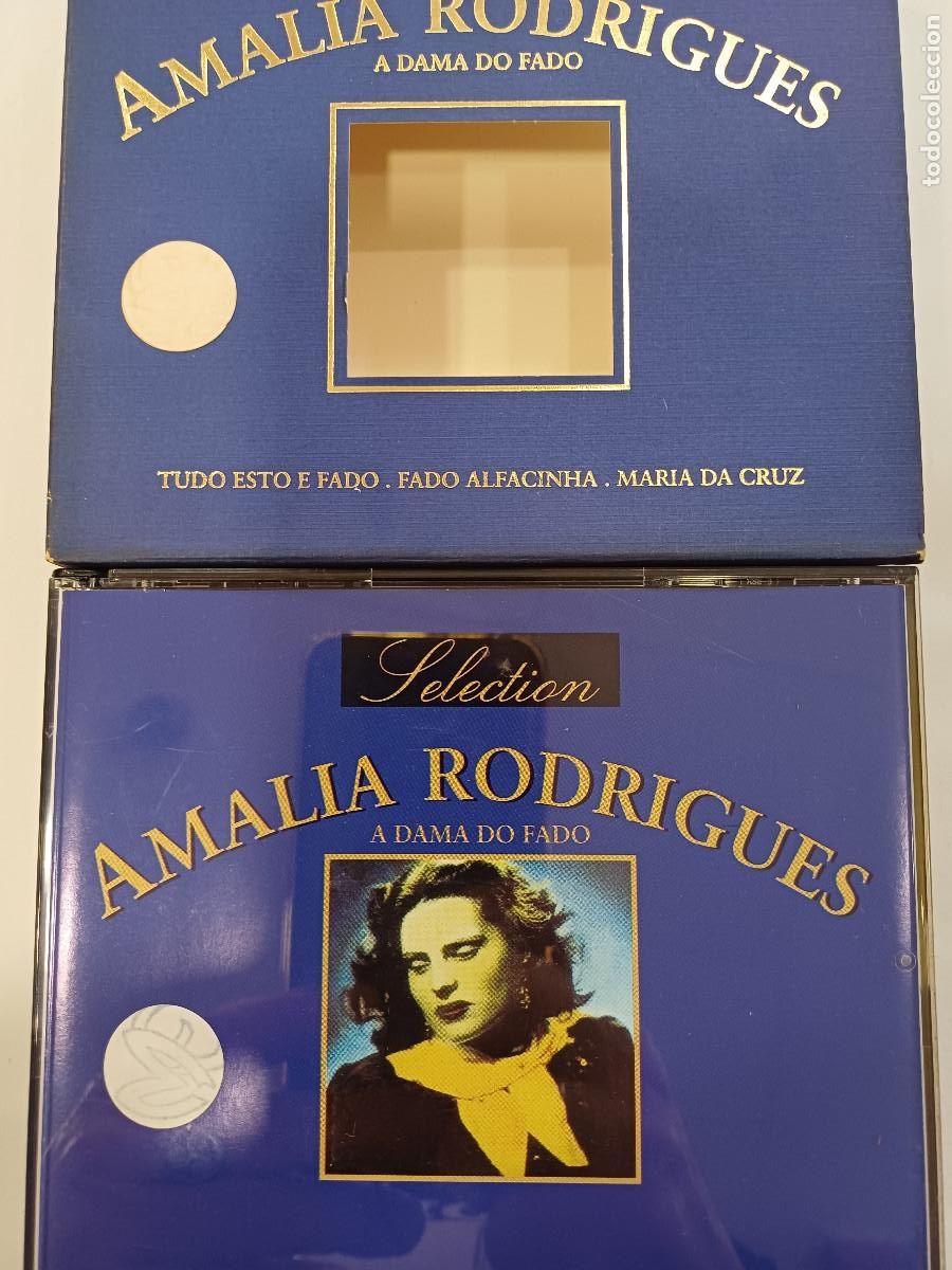 CDs de m&uacute;sica: AMALIA RODRIGUEZ/SELECTION/2 CDS. - Foto 2