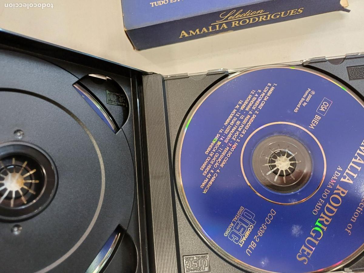 CDs de m&uacute;sica: AMALIA RODRIGUEZ/SELECTION/2 CDS. - Foto 4