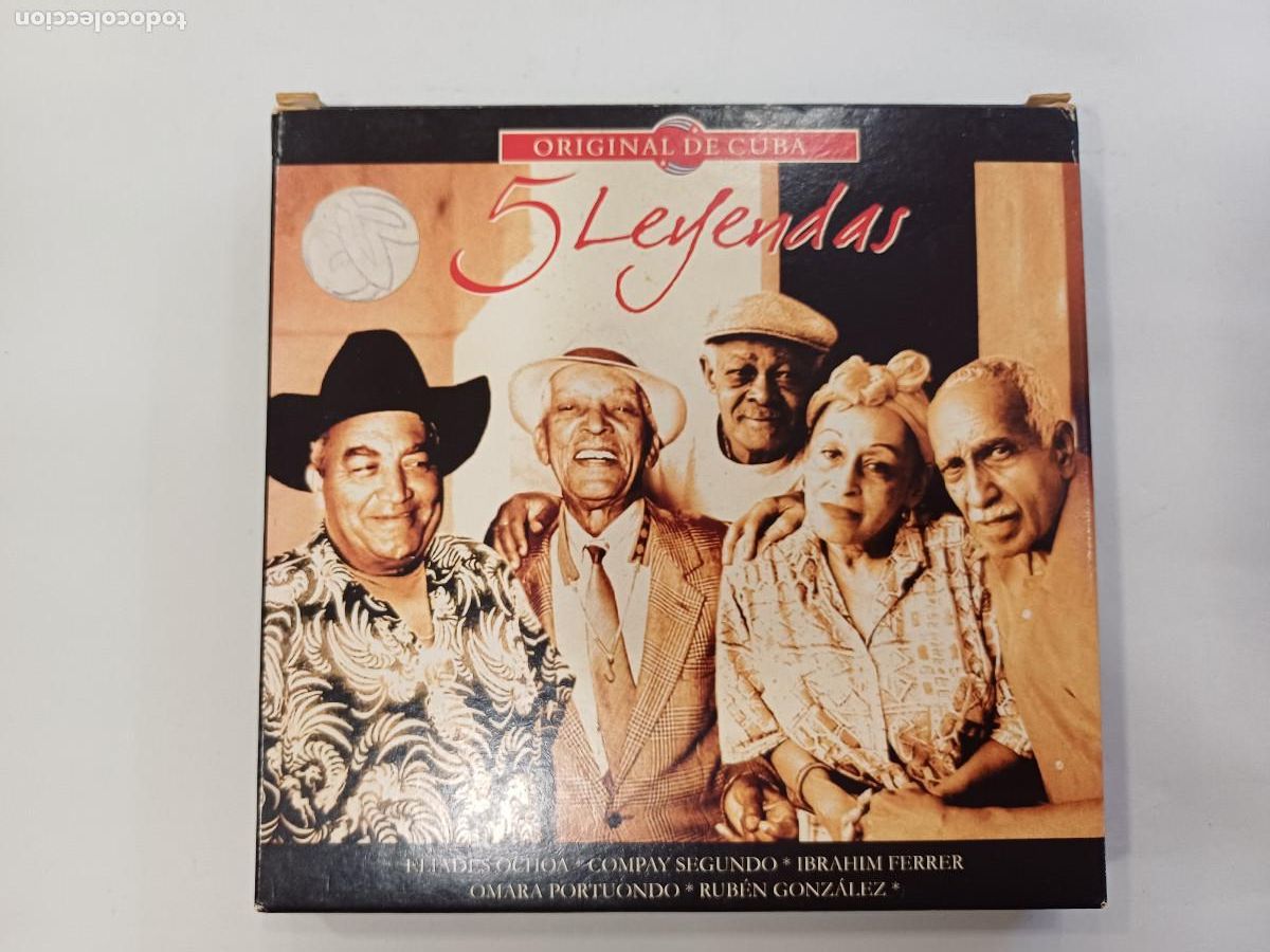CDs de m&uacute;sica: ORIGINAL DE CUBA/5 LEYENDAS/5 CDS. - Foto 1