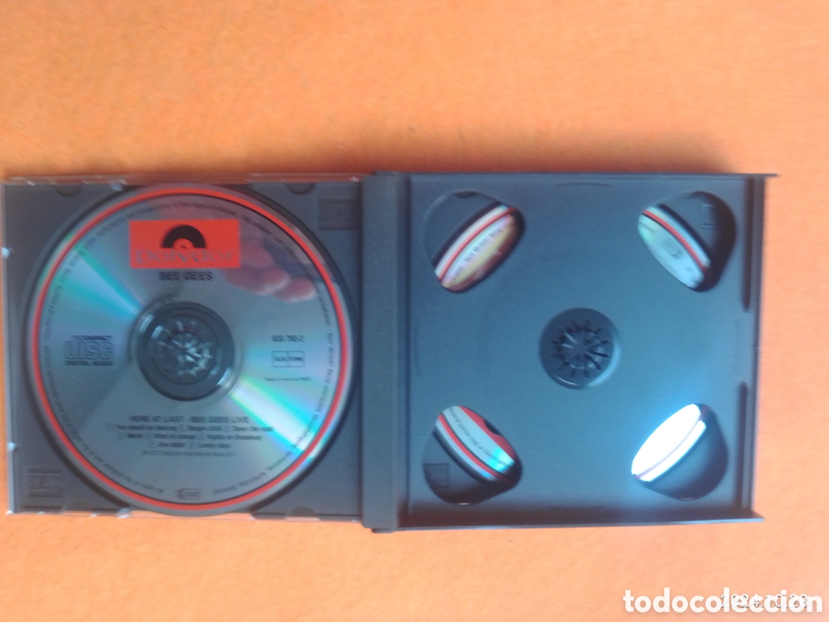 CDs de m&uacute;sica: Here at last . Bee Gees .. Live - 2 CD - Foto 2