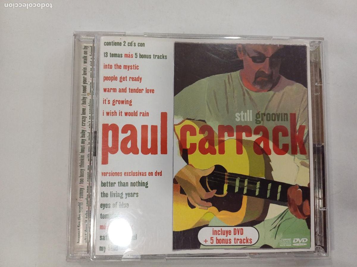 CDs de m&uacute;sica: PAUL CARRACK/STILL GROOVIN/CD DOBLE. - Foto 1