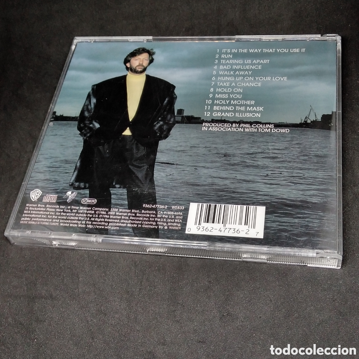 CDs de m&uacute;sica: ERIC CLAPTON - AUGUST - 1986 - CD - DISCO VERIFICADO - Foto 2