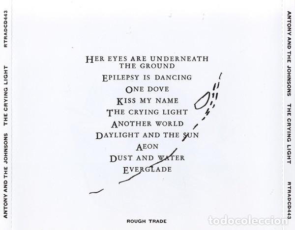 CDs de m&uacute;sica: Antony And The Johnsons &ndash; The Crying Light - Foto 2