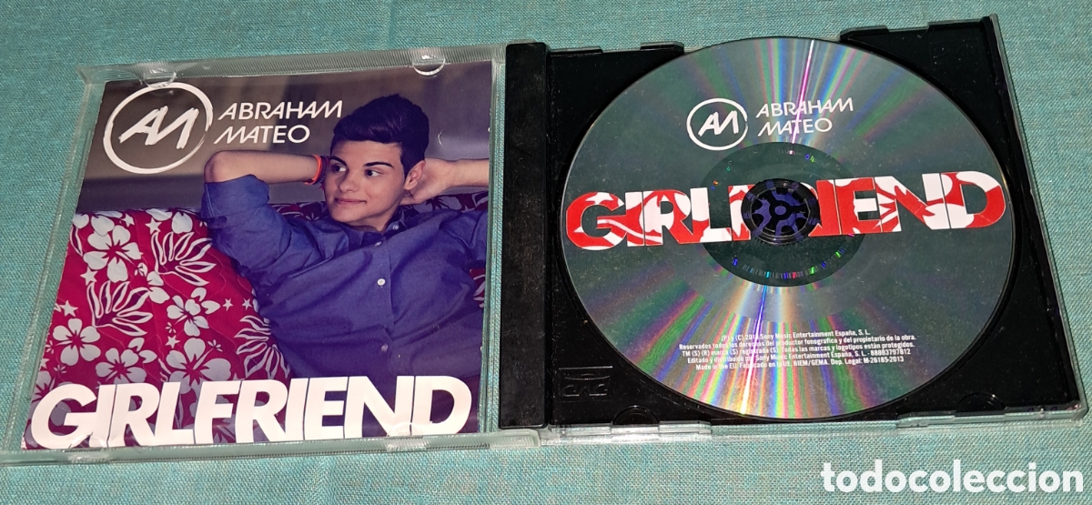 CDs de m&uacute;sica: CD GIRLFRIEND, ABRAHAM MATEO - Foto 2