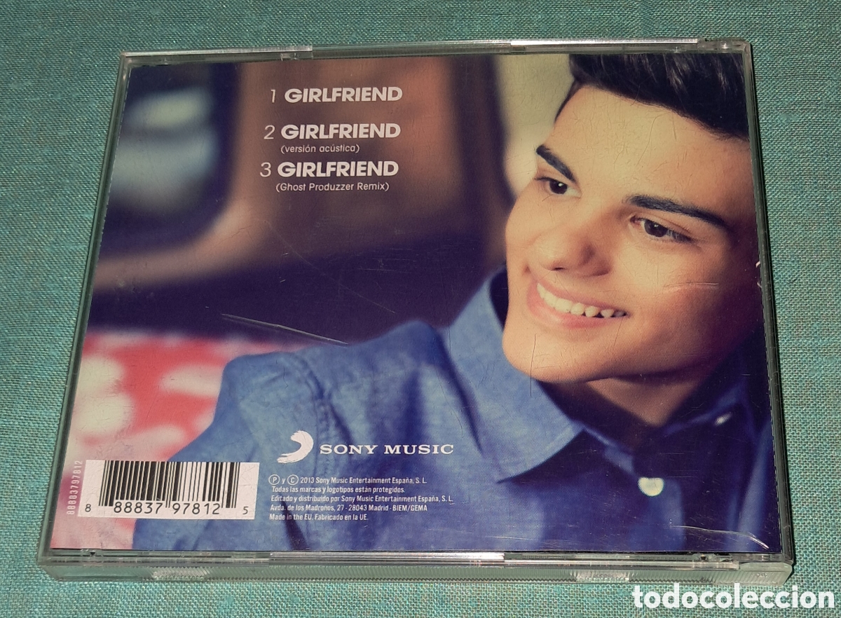 CDs de m&uacute;sica: CD GIRLFRIEND, ABRAHAM MATEO - Foto 3