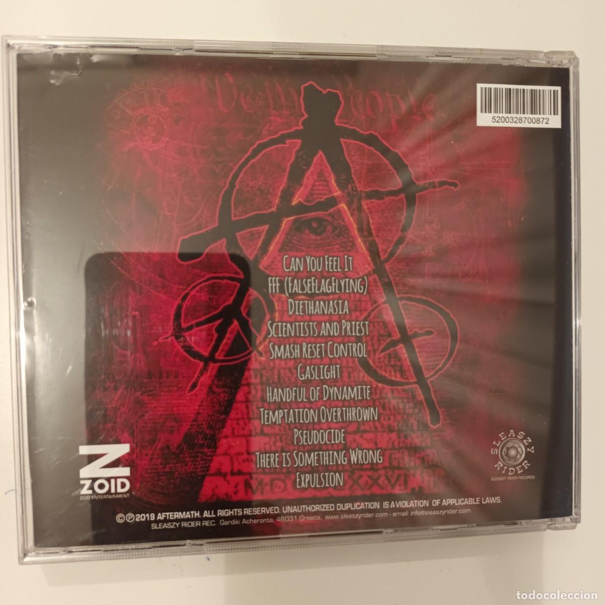 CDs de m&uacute;sica: Aftermath , There is Something Wrong , CD 2019 estado impecable. Thrash Progresive Metal - Foto 2