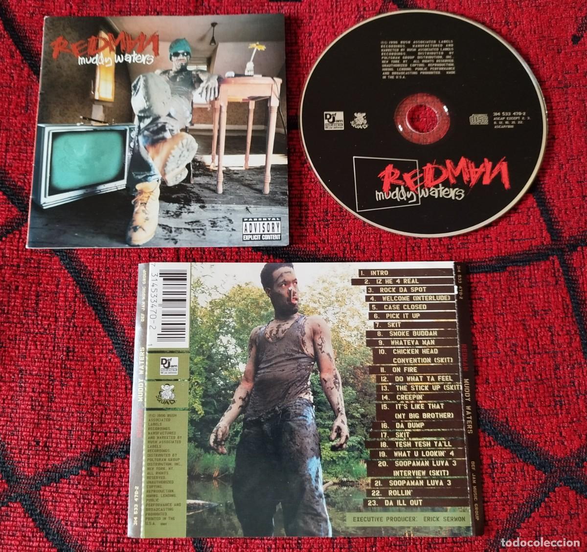 CDs de m&uacute;sica: REDMAN ** Muddy Waters ** CD 1996 USA - Foto 1