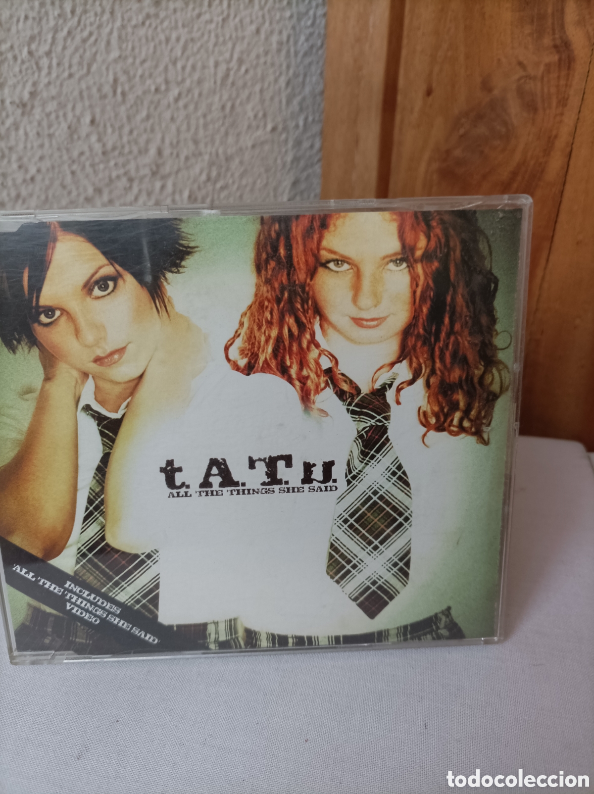 CDs de m&uacute;sica: Tatu. All the things she said. Cd. - Foto 1