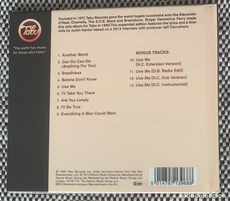 CDs de m&uacute;sica: Demetrius Perry &ndash; Another World - NUEVO Y PRECINTADO - Foto 2