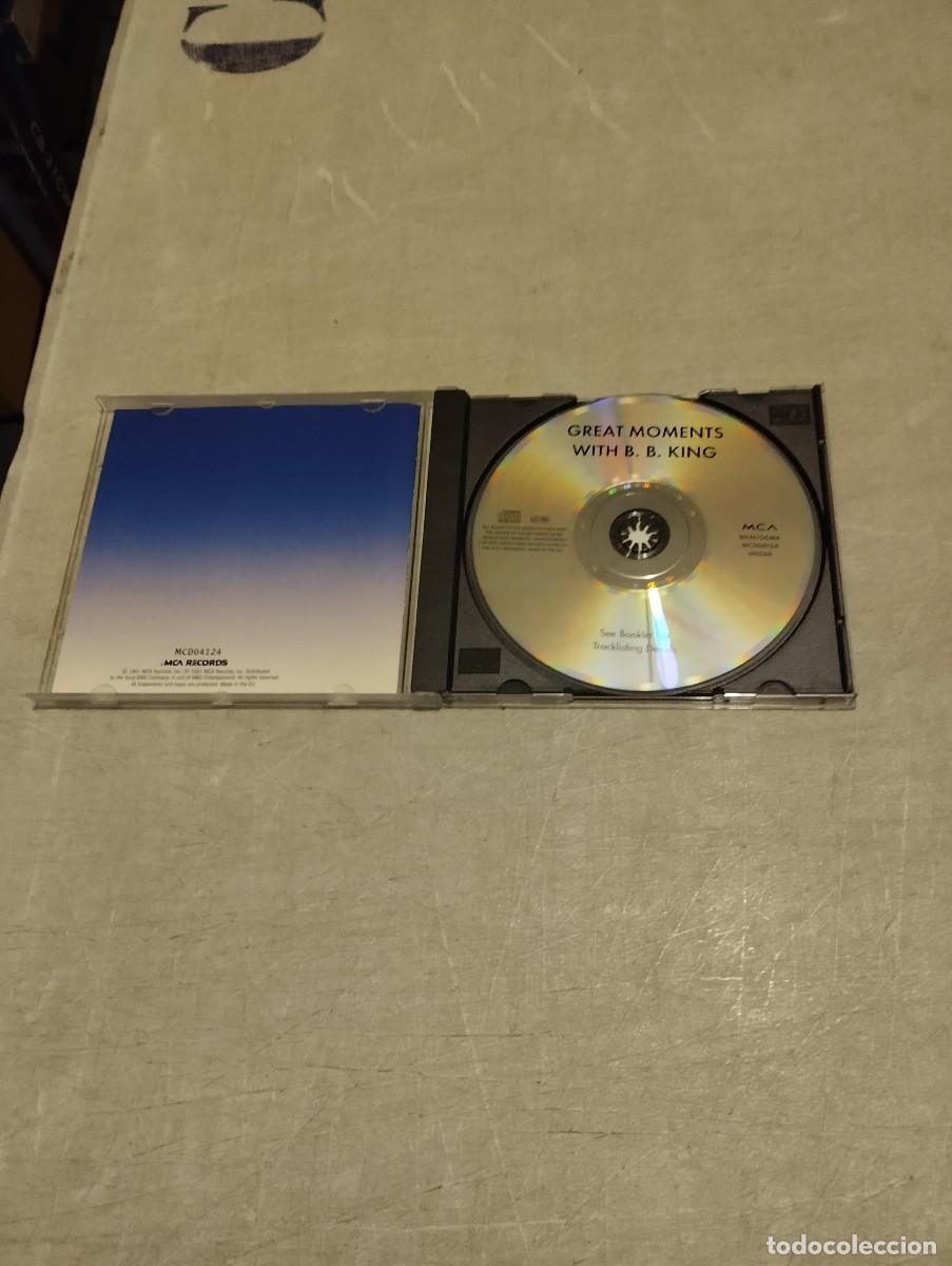 CDs de m&uacute;sica: B. B. King CD Great Moment With B. B. King - Foto 2
