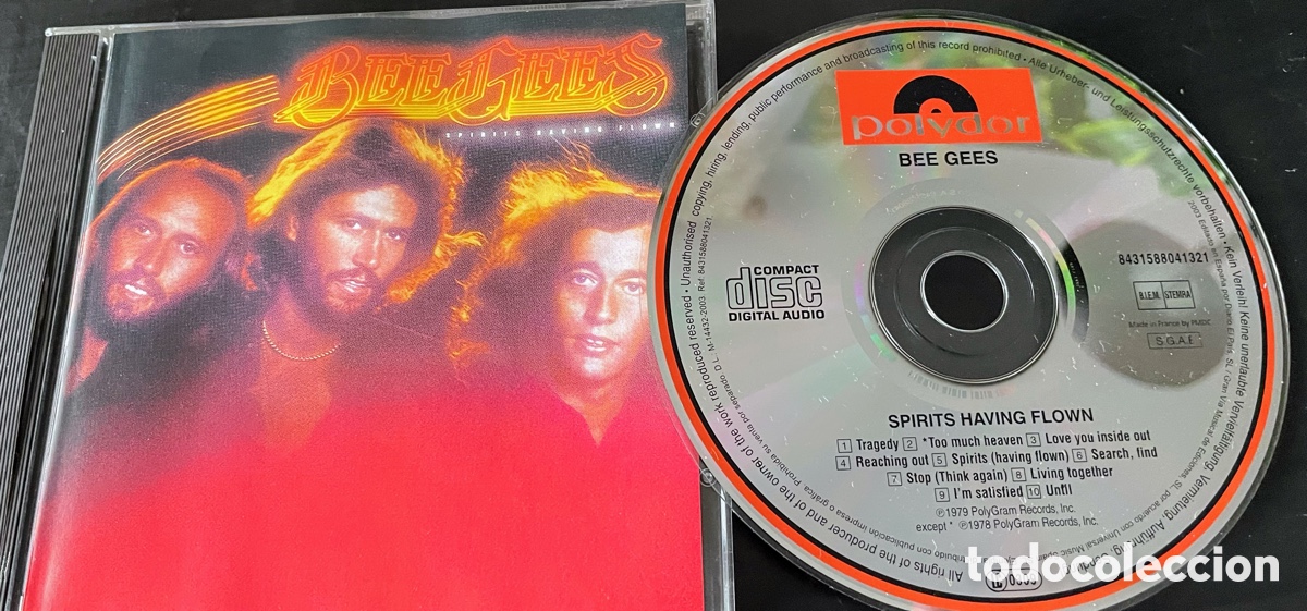 CDs de m&uacute;sica: Bee Gees Spirits Having Flown CD - Foto 1