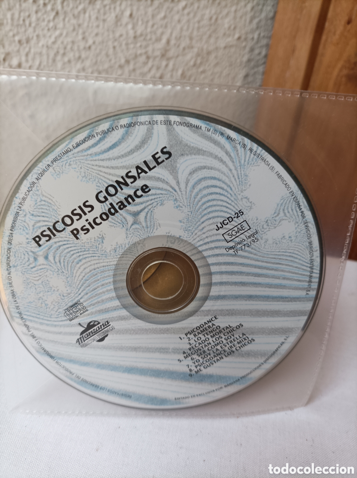 CDs de m&uacute;sica: Psicosis Gons&aacute;les. Psicodance. Cd - Foto 1