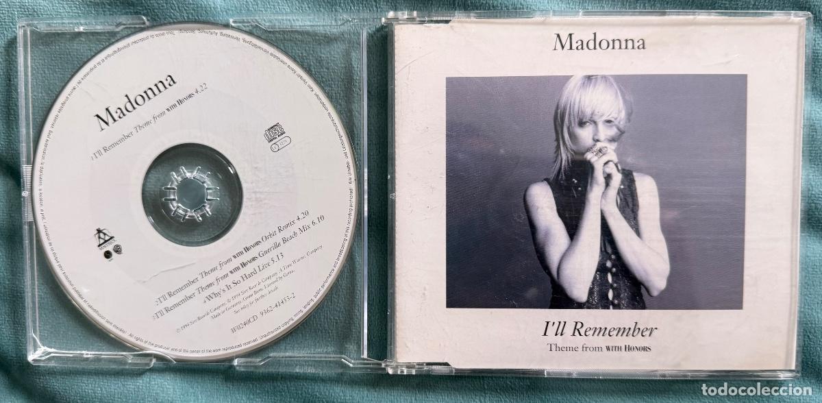 CDs de m&uacute;sica: Madonna - I&acute;LL Remember *4 - 9362 41453-2 - Cd Single - Germany - Foto 1