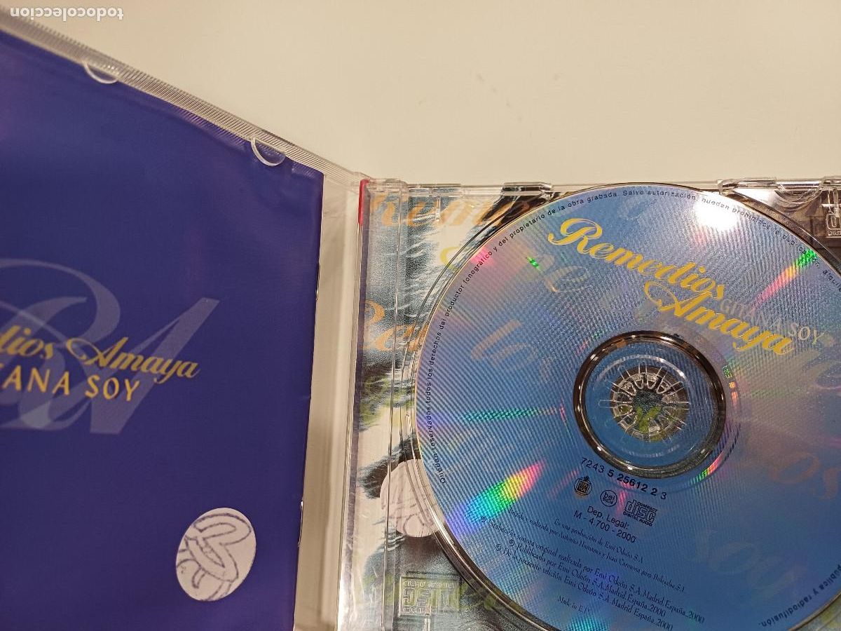CDs de m&uacute;sica: REMEDIOS AMAYA/GITANA SOY/CD. - Foto 2