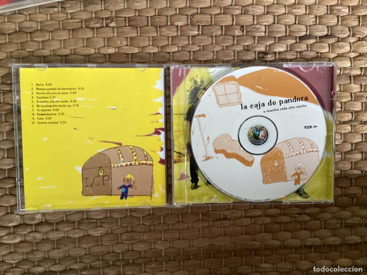 CDs de m&uacute;sica: 364 CD La caja de Pandora - A nuestra vida otro sentio - 10 temas - Foto 2
